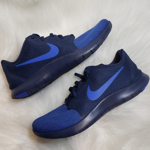 nike flex contact mens blue